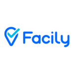 Logotipo quadrado da Facily