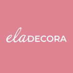 Logotipo quadrado da Ela Decora