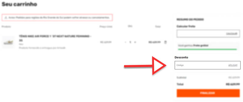 Tutorial como usar cupom Artwalk