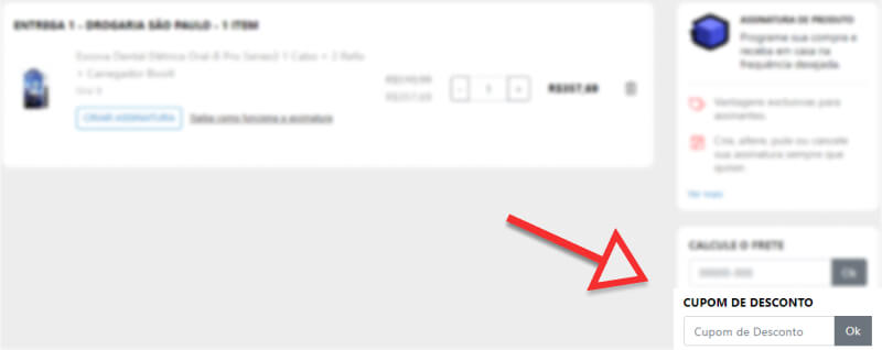 Tutorial como usar cupom Drogaria São Paulo